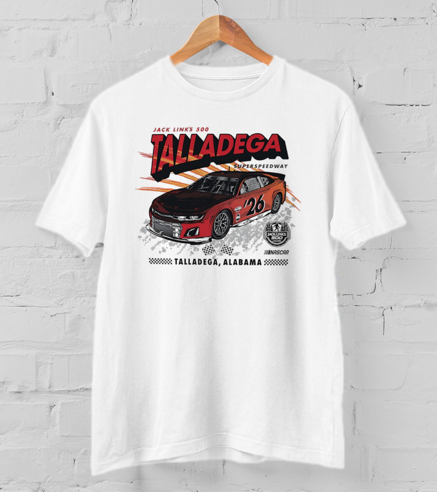 Talladega Superspeedway '26 Jack Link's 500 NASCAR Talladega Alabama T-Shirt