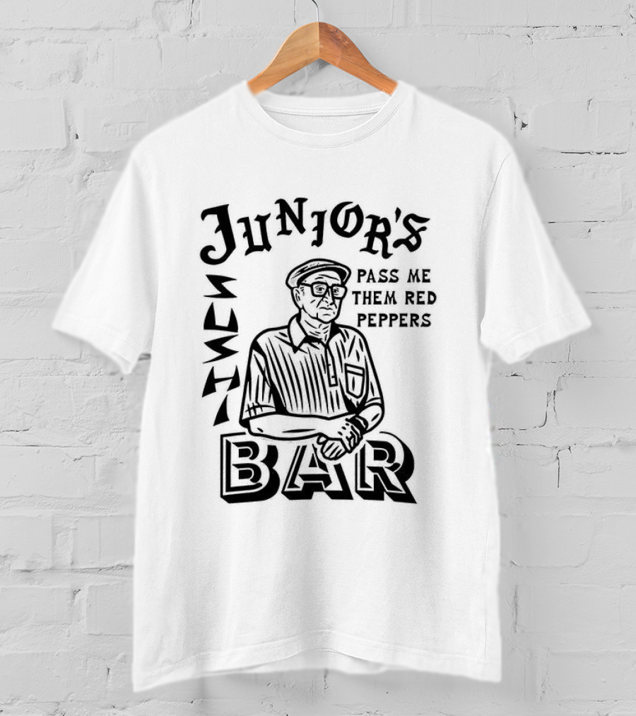 Junior's Pass Me Them Red Peppers Bar T-Shirt
