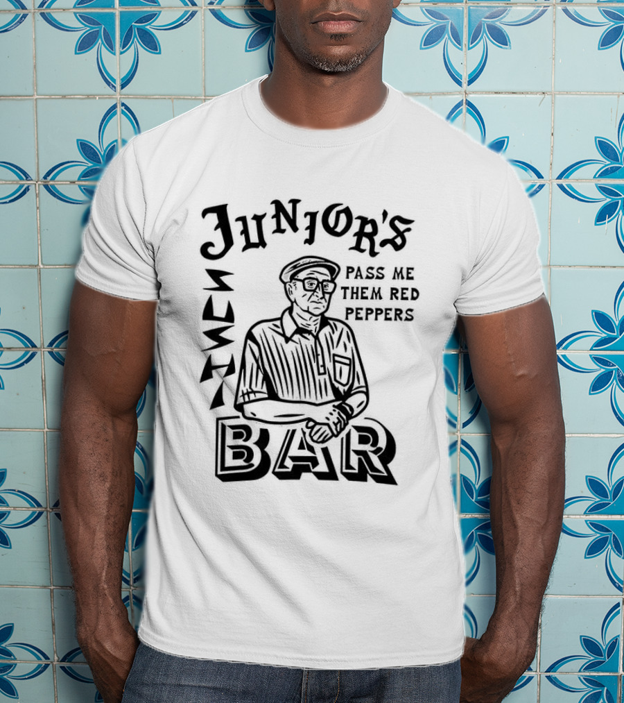 Junior's Pass Me Them Red Peppers Bar T-Shirt