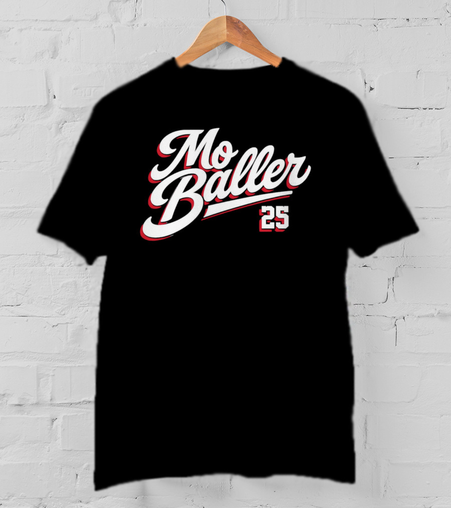 Mo Baller 25 Chicago Cubs Moises Ballesteros T-Shirt