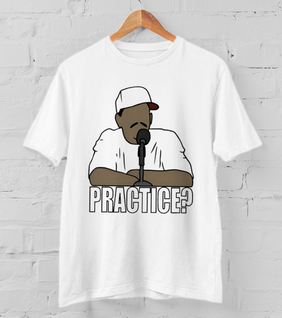 Allen Iverson Practice Meme Question T-Shirt
