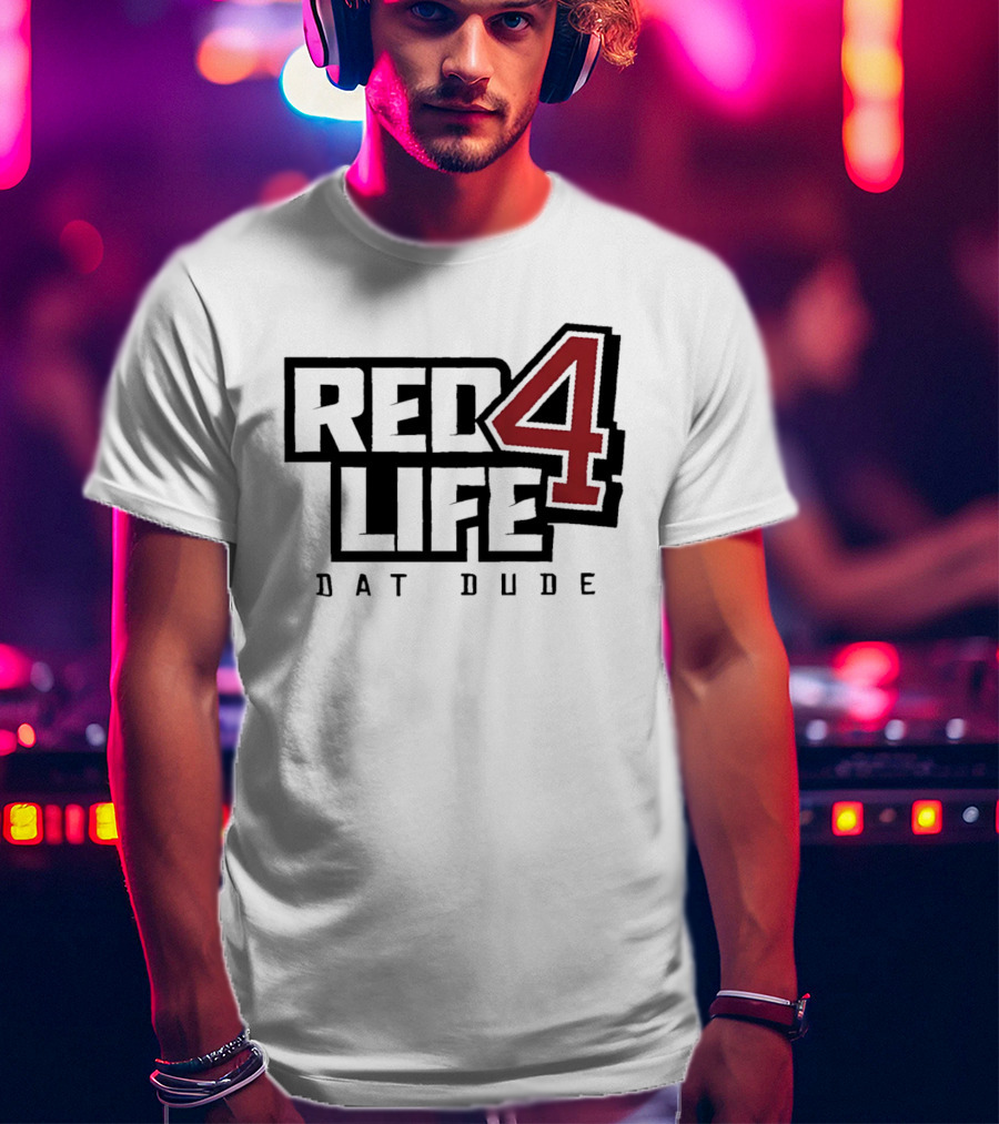 Brandon Phillips Red 4 Life Dat Dude T-Shirt