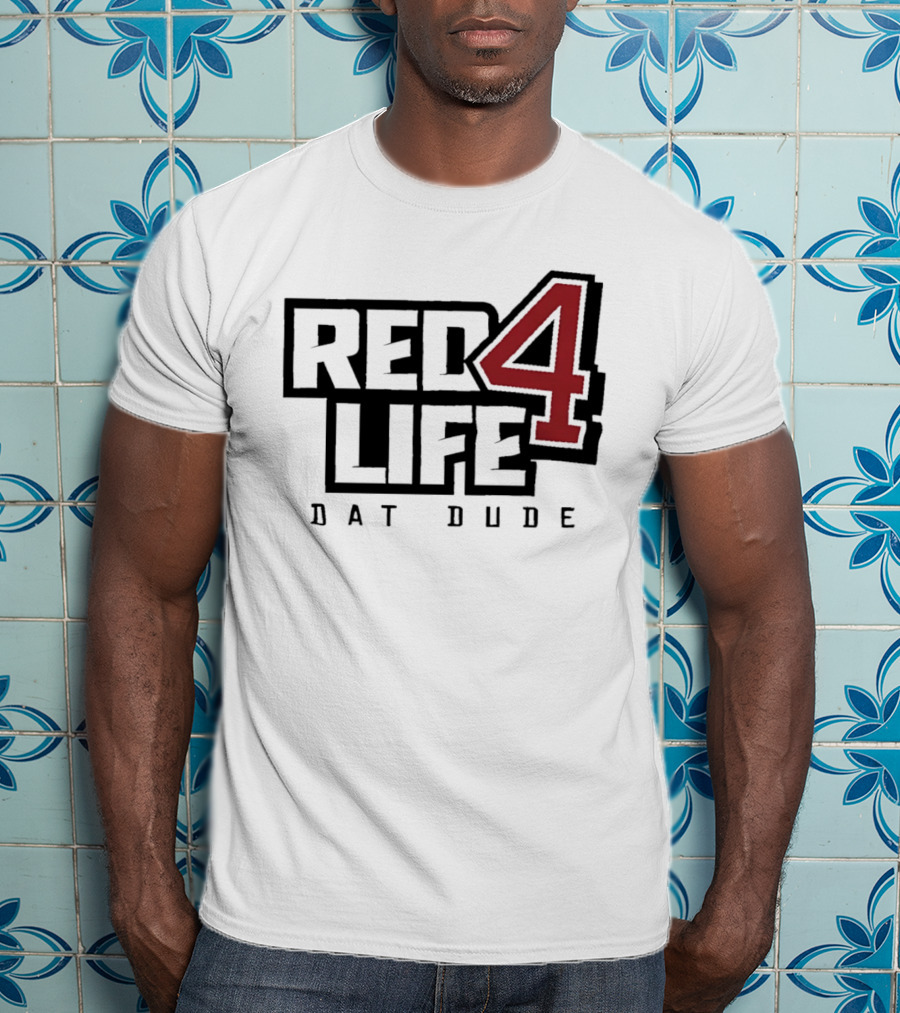 Brandon Phillips Red 4 Life Dat Dude T-Shirt