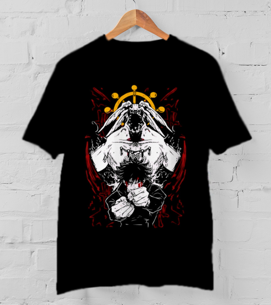 Dark Anime Summoner Characters Celestial Crown Warrior T-Shirt