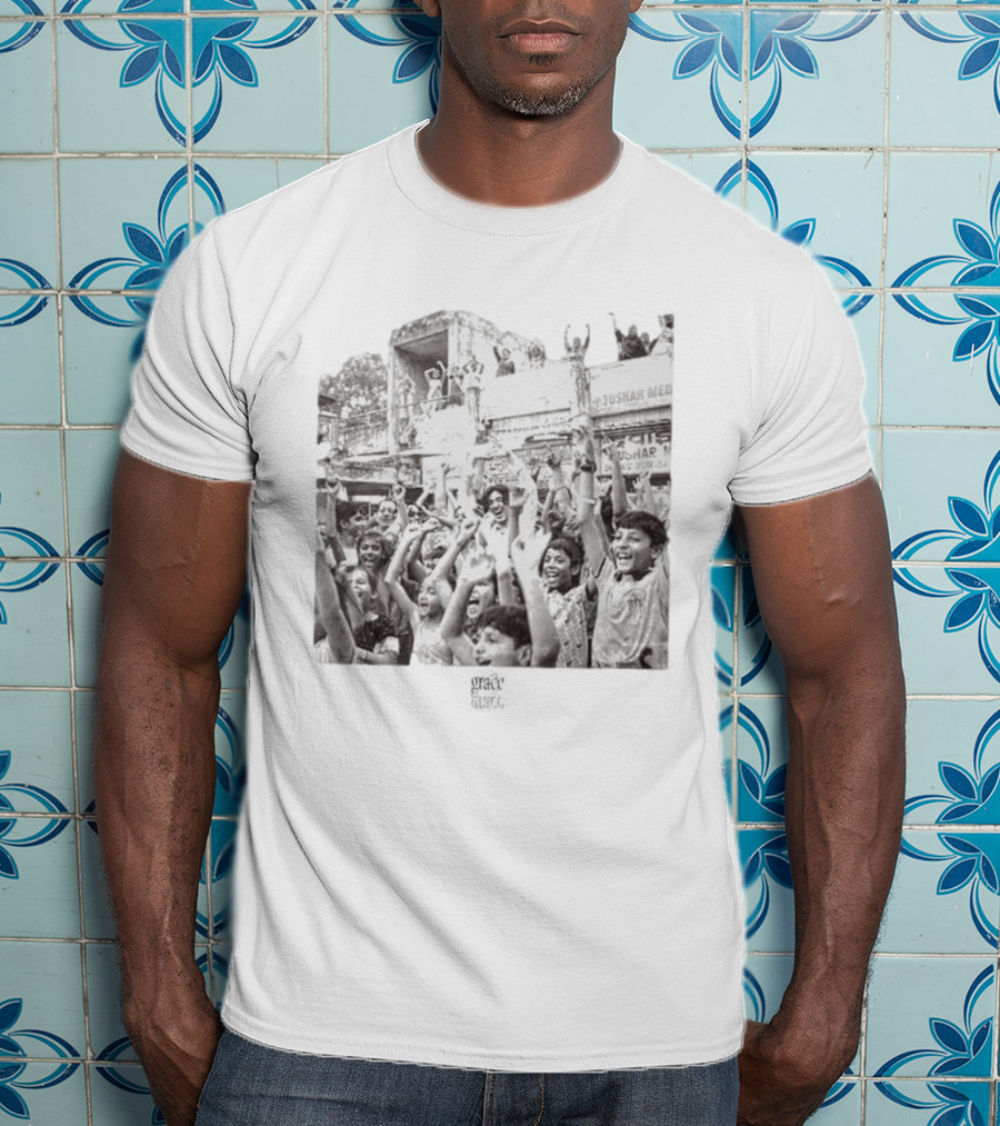 Fujii Kaze Prema World Tour 2026 Merchandise Grace Vintage Crowd Celebration T-Shirt