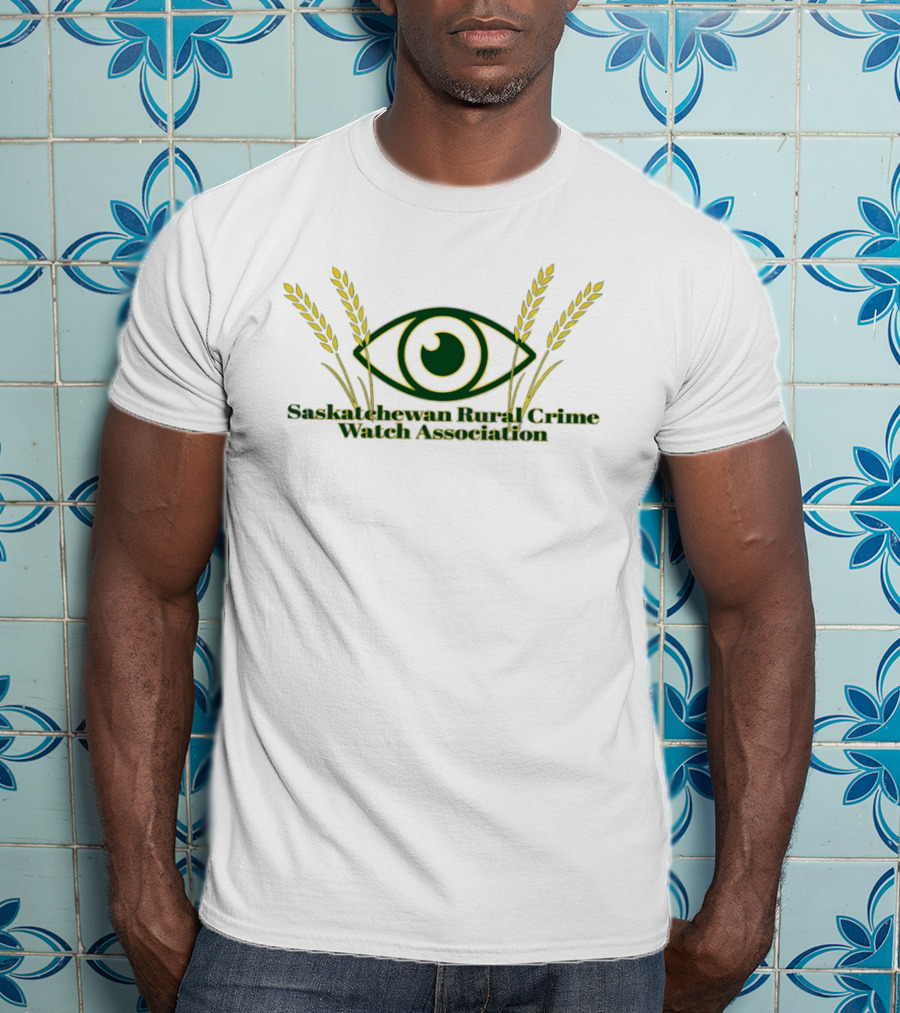 Saskatchewan Rural Crime Association Eye Wheat T-Shirt
