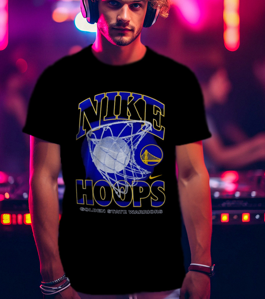 Nike Hoops Golden State Warriors Basketball National Basketball Association T-Shirt