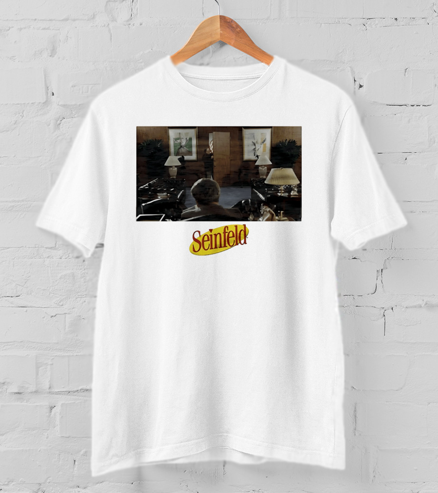 Seinfeld New York Yankees George Costanza And Steinbrenner Scene T-Shirt