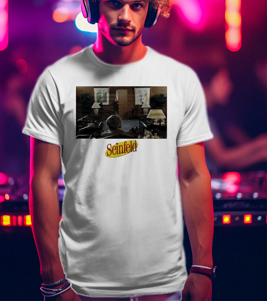Seinfeld New York Yankees George Costanza And Steinbrenner Scene T-Shirt