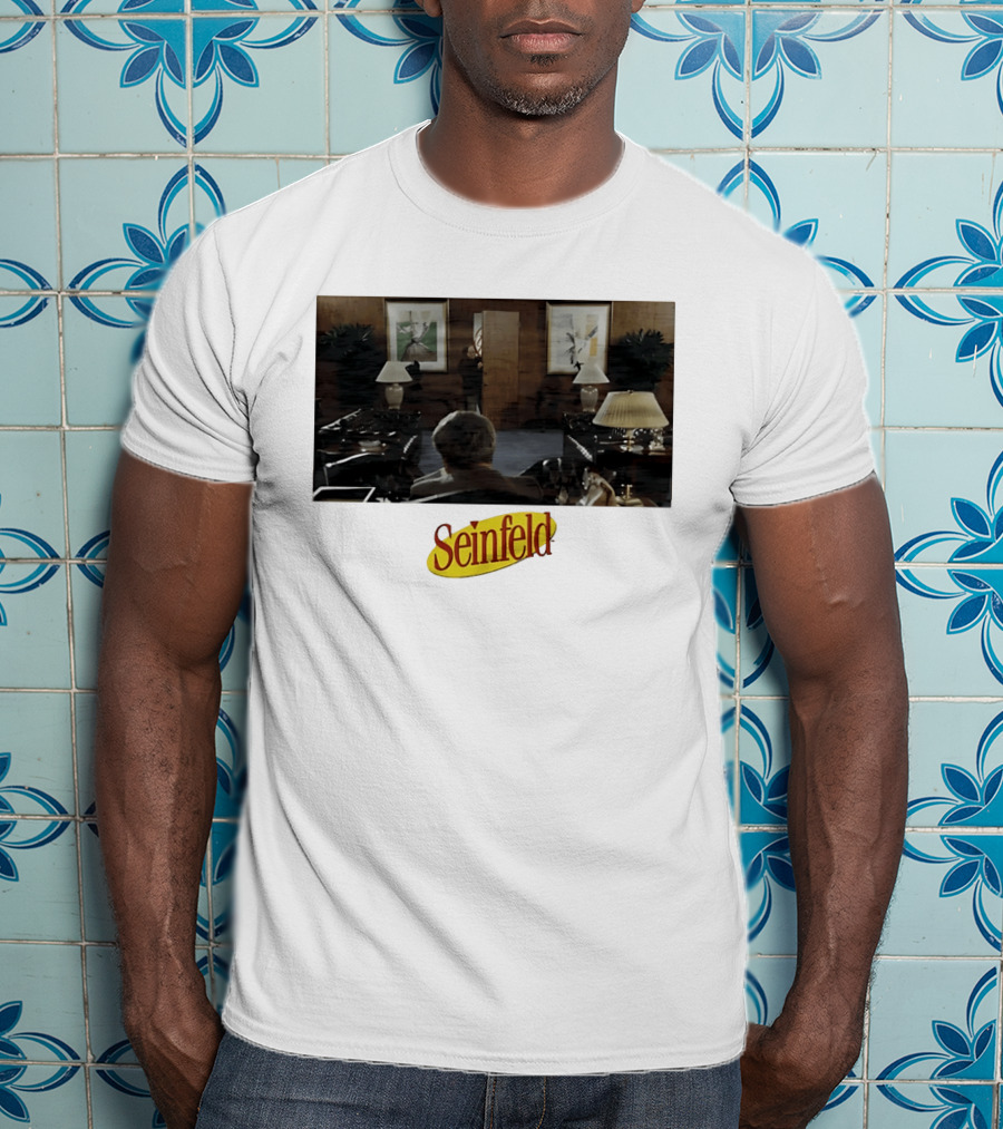 Seinfeld New York Yankees George Costanza And Steinbrenner Scene T-Shirt