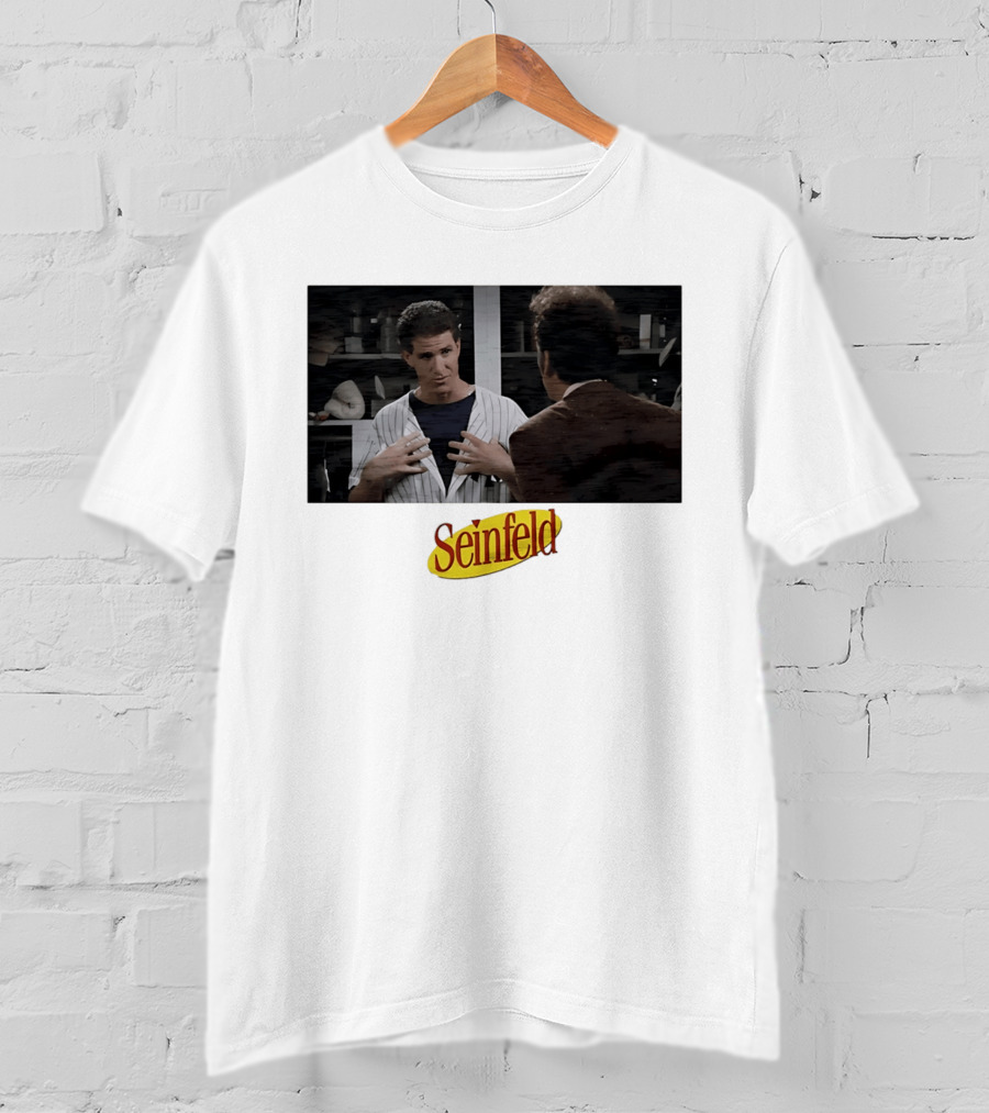 Seinfeld Kramer O'Neill Yankees Crossover Scene T-Shirt
