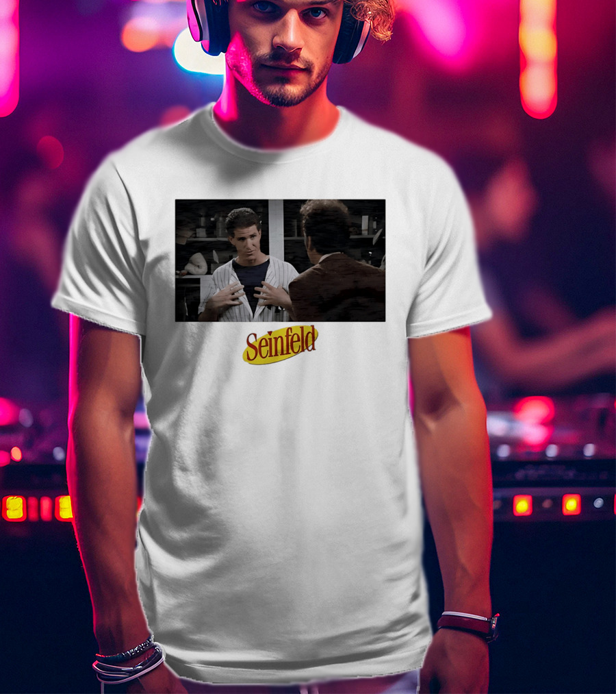 Seinfeld Kramer O'Neill Yankees Crossover Scene T-Shirt