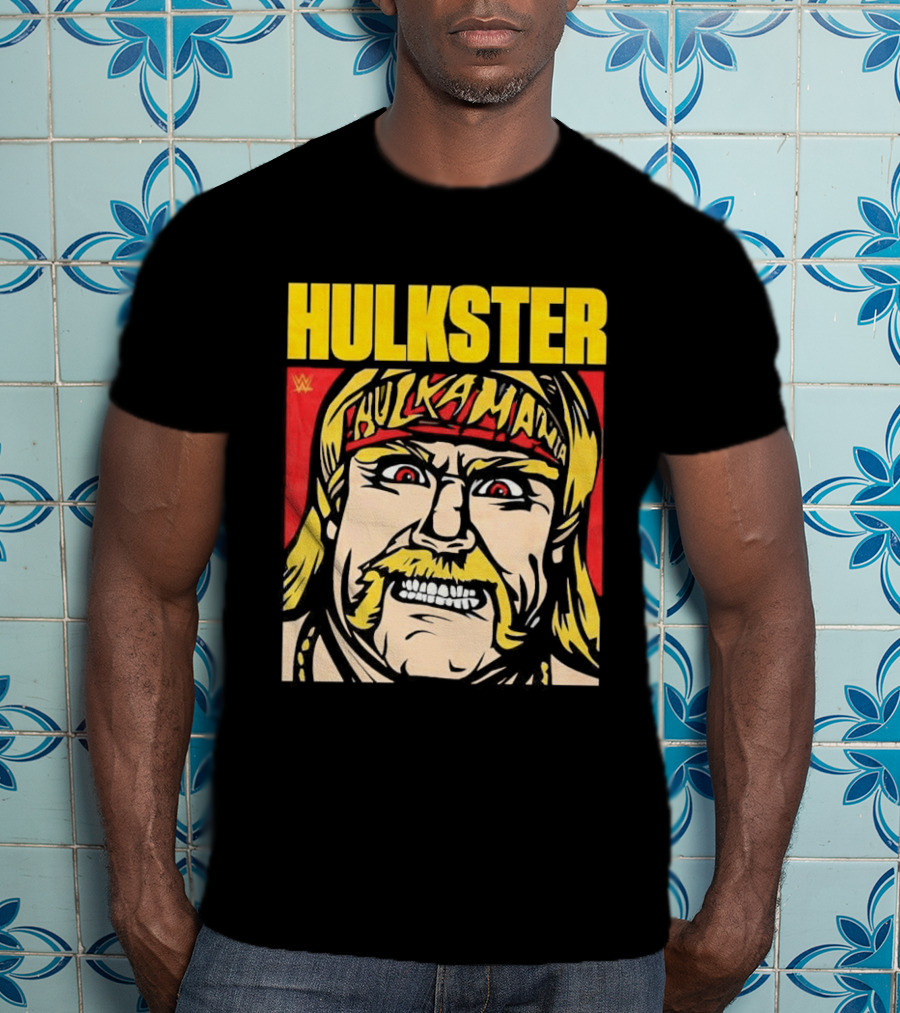 WWE Hulkster Hulkamania Cartoon T-Shirt