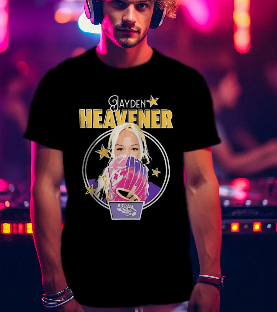 Jayden Heavener Focus Pitching Stars T-Shirt