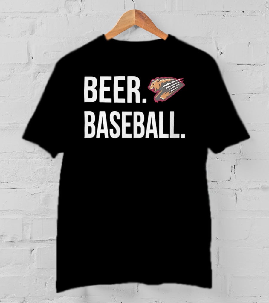 Beer Baseball Fresno Grizzlies MILB T-Shirt