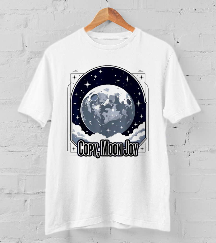 Copy Moon Joy Lunar Moon Celestial Artistry T-Shirt