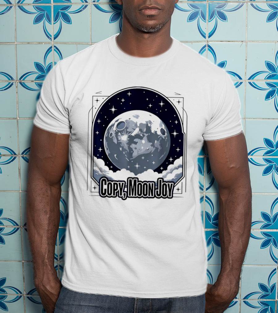 Copy Moon Joy Lunar Moon Celestial Artistry T-Shirt