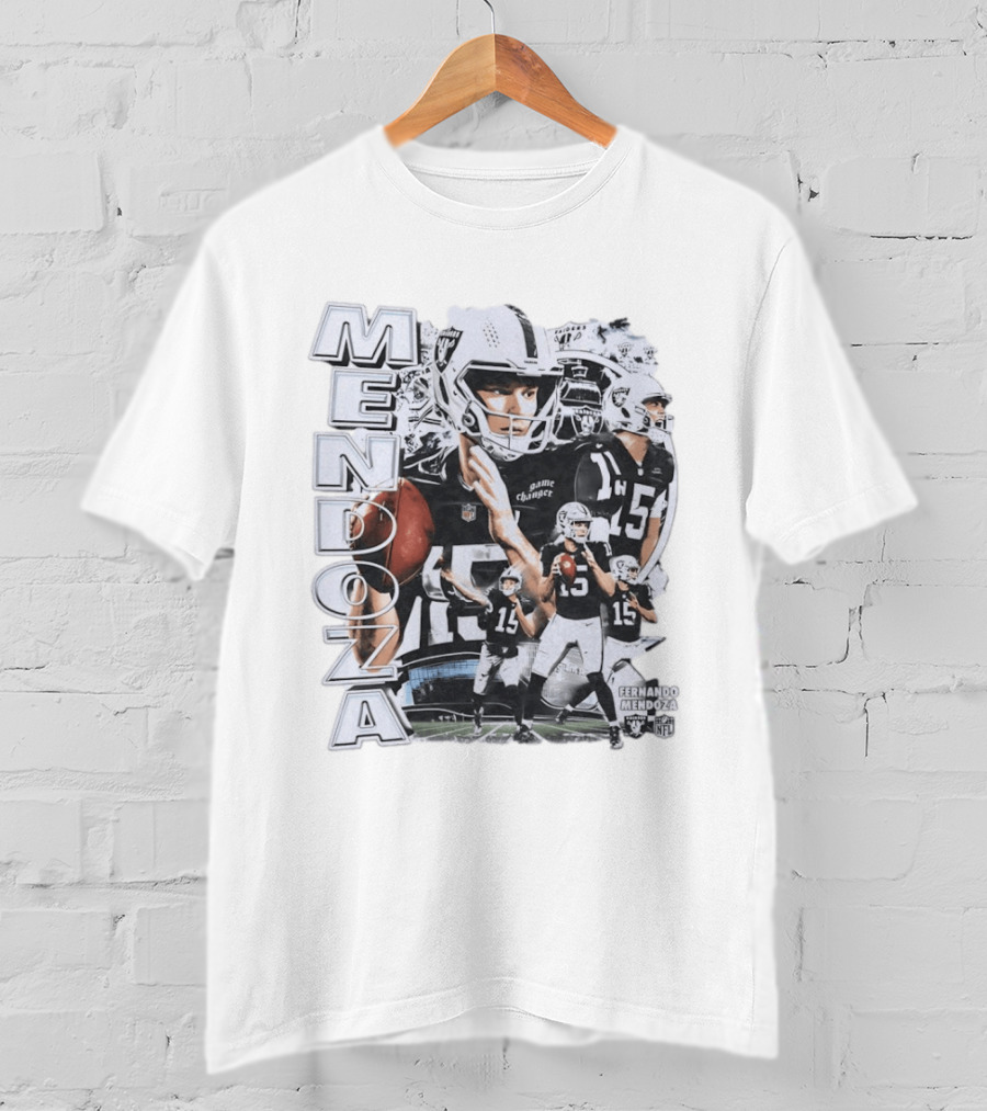 Mendoza 15 NFL Raiders Game Changer T-Shirt