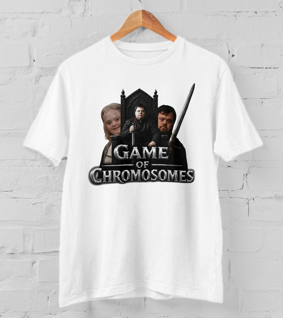 Game Of Chromosomes Down Syndrome Awareness Thrones T-Shirt