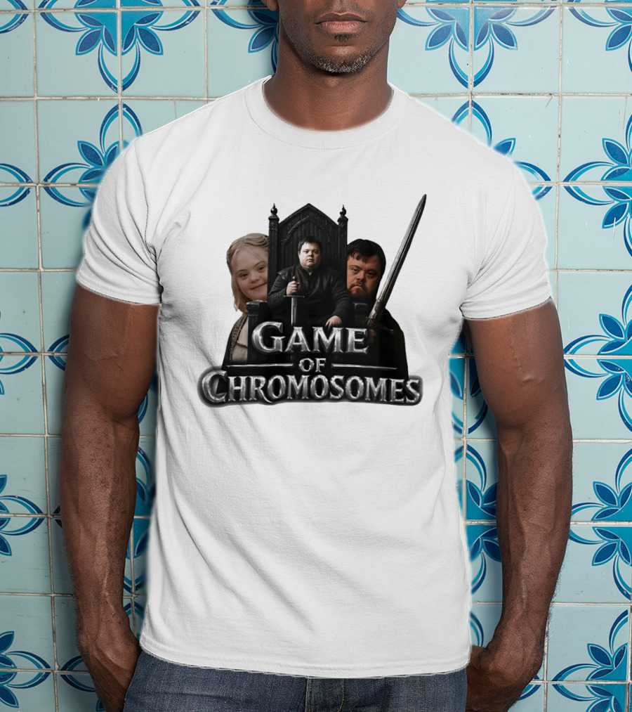 Game Of Chromosomes Down Syndrome Awareness Thrones T-Shirt