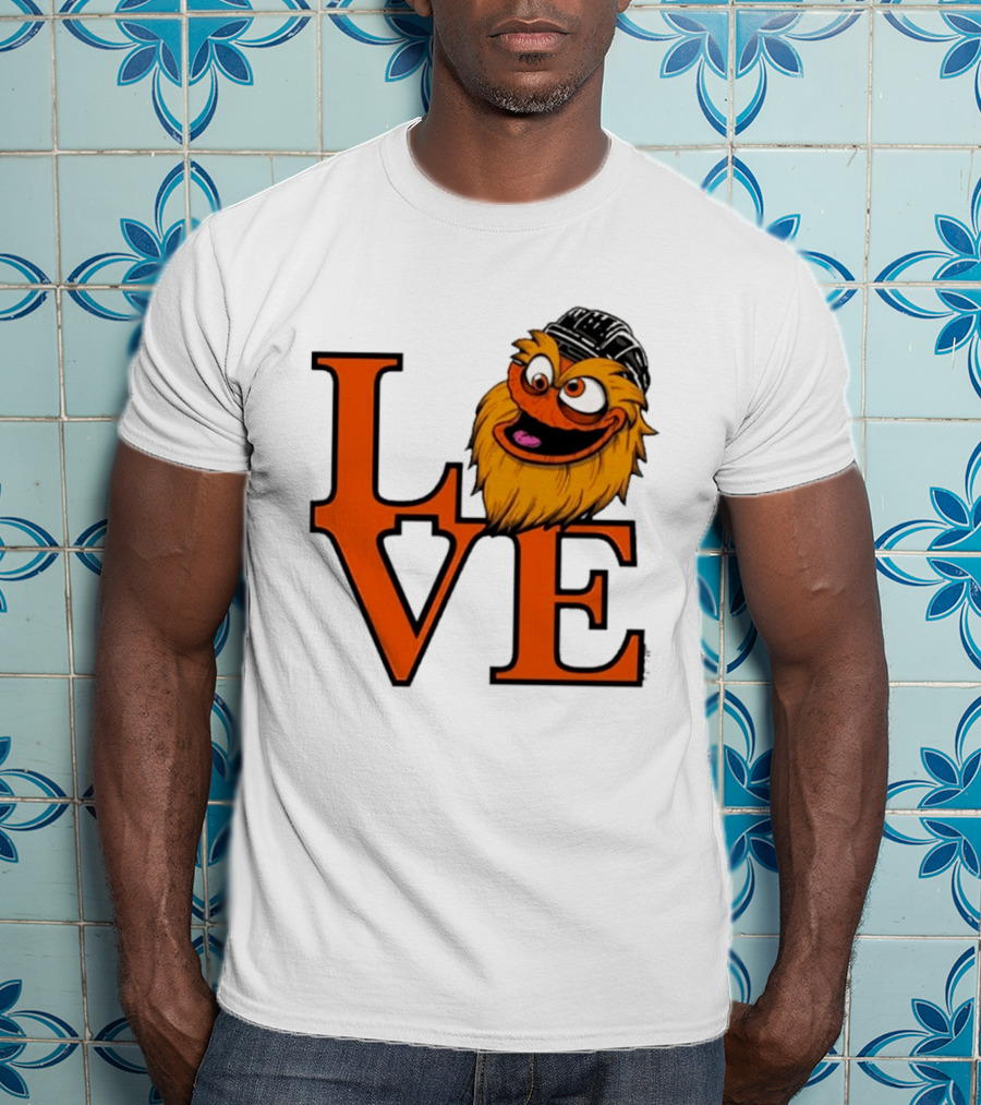 Philadelphia Flyers Gritty Love NHL Hockey 2026 T-Shirt