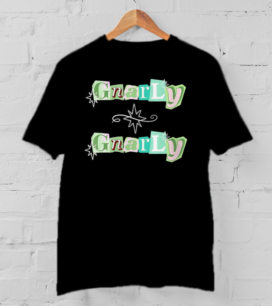 Gnarly Y2K Aesthetic Katseye Collage T-Shirt