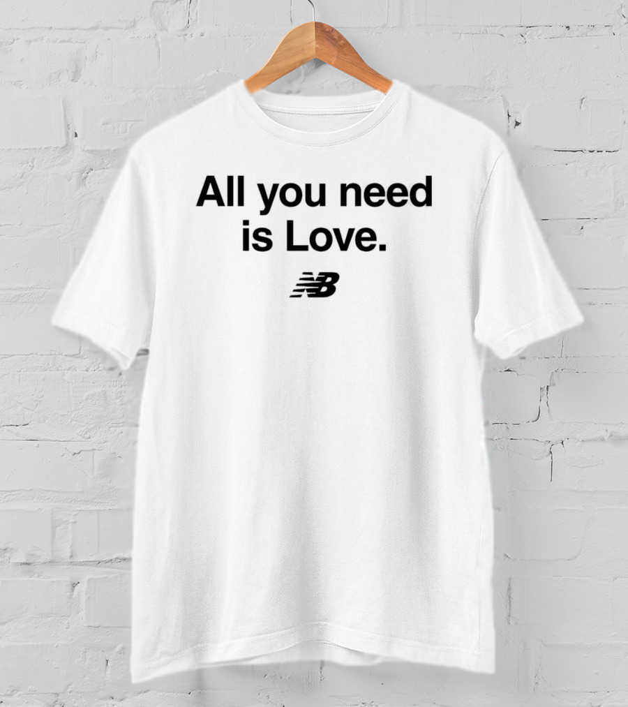 Jeremiyah New Balance All You Need Is Love T-Shirt