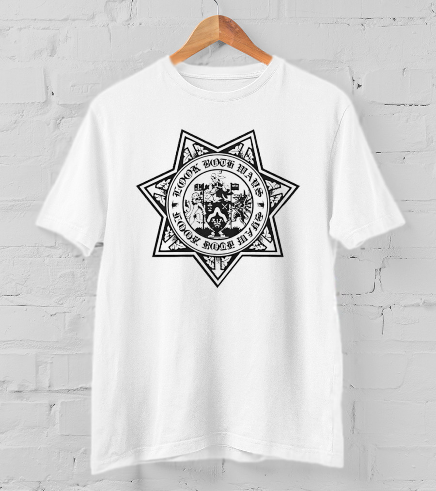 Look Both Ways Crest Star T-Shirt