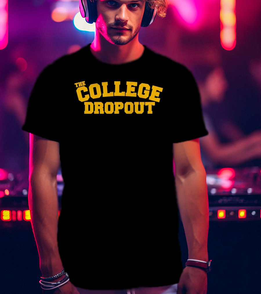 The College Dropout Old School Varsity T-Shirt