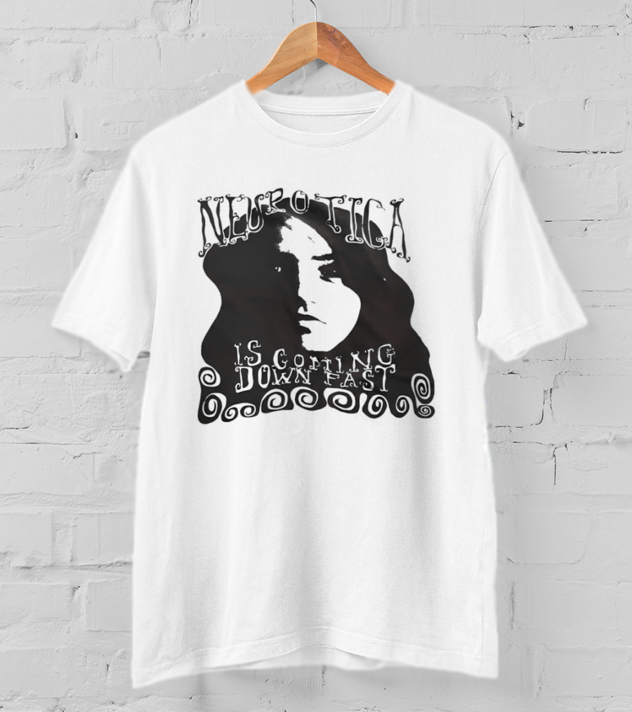 Neurotica Is Coming Down Fast Retro Psychedelic T-Shirt