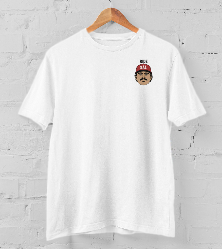 Ride Sal Cincinnati Reds Sal Stewart Retro Baseball T-Shirt
