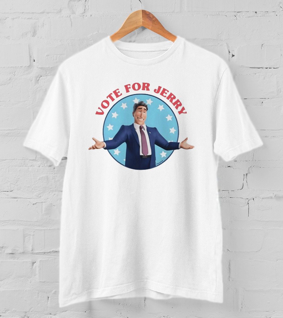 Vote For Jerry Stars Suit T-Shirt