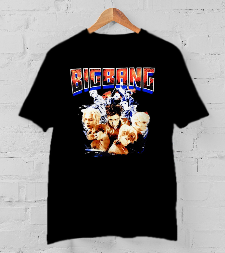 BIGBANG Korean Idols Iconic Group Members T-Shirt
