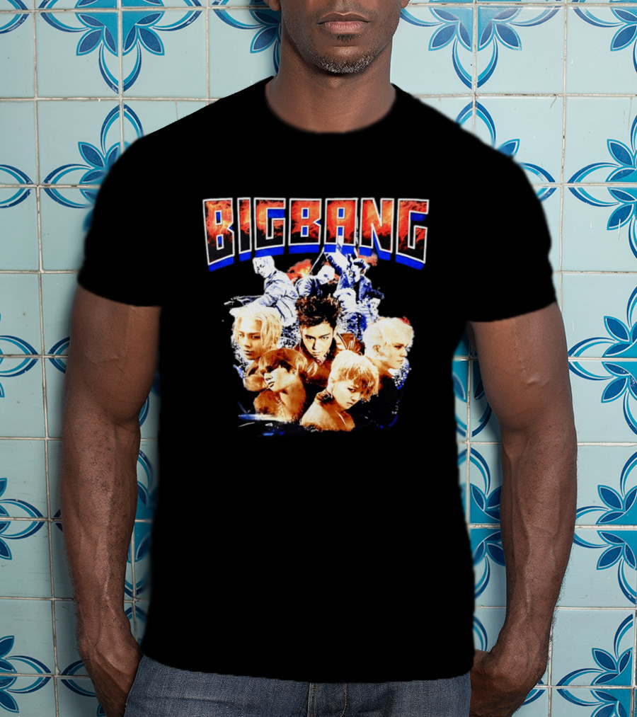 BIGBANG Korean Idols Iconic Group Members T-Shirt
