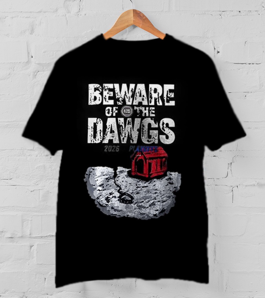 Detroit Pistons Beware Of The Dawgs Nasty Dawgs Rugged Doghouse T-Shirt