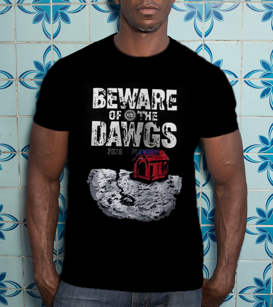 Detroit Pistons Beware Of The Dawgs Nasty Dawgs Rugged Doghouse T-Shirt