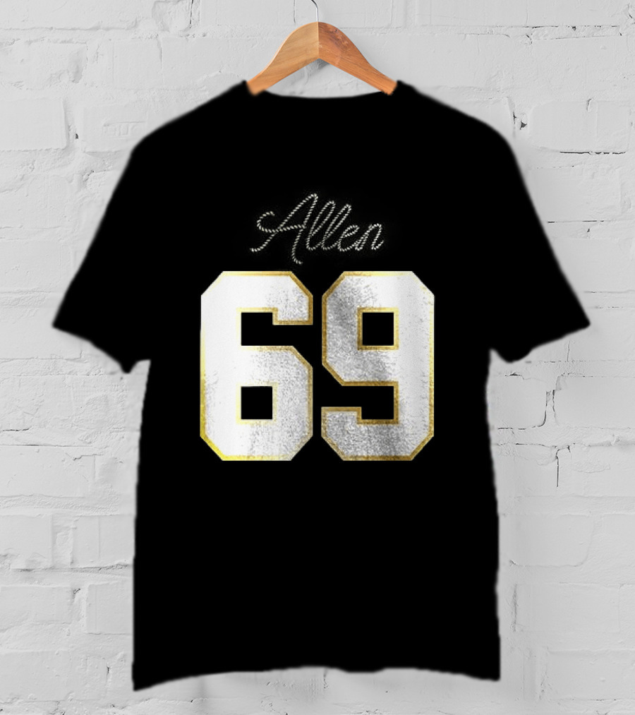 Minnesota Vikings Jared Allen 69 Class Of Legends T-Shirt