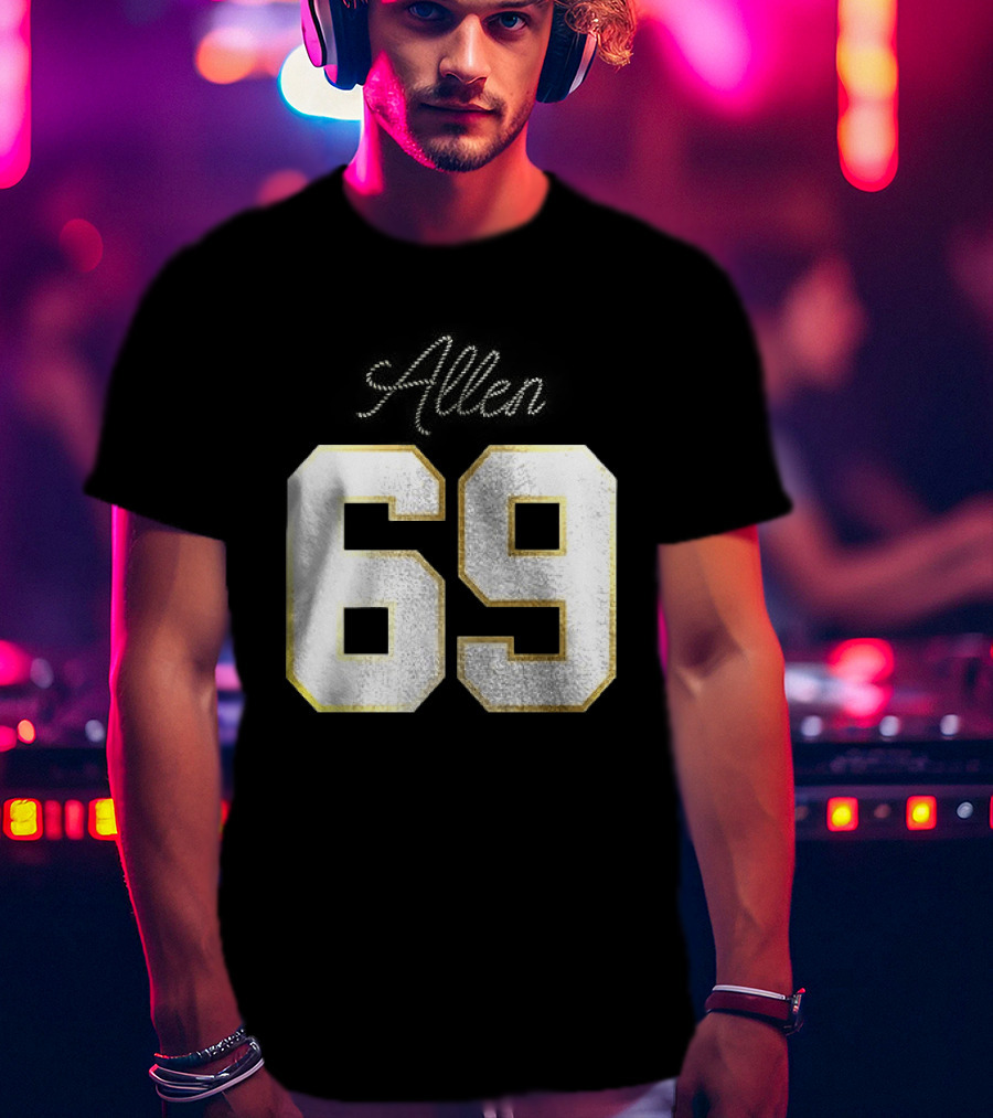 Minnesota Vikings Jared Allen 69 Class Of Legends T-Shirt