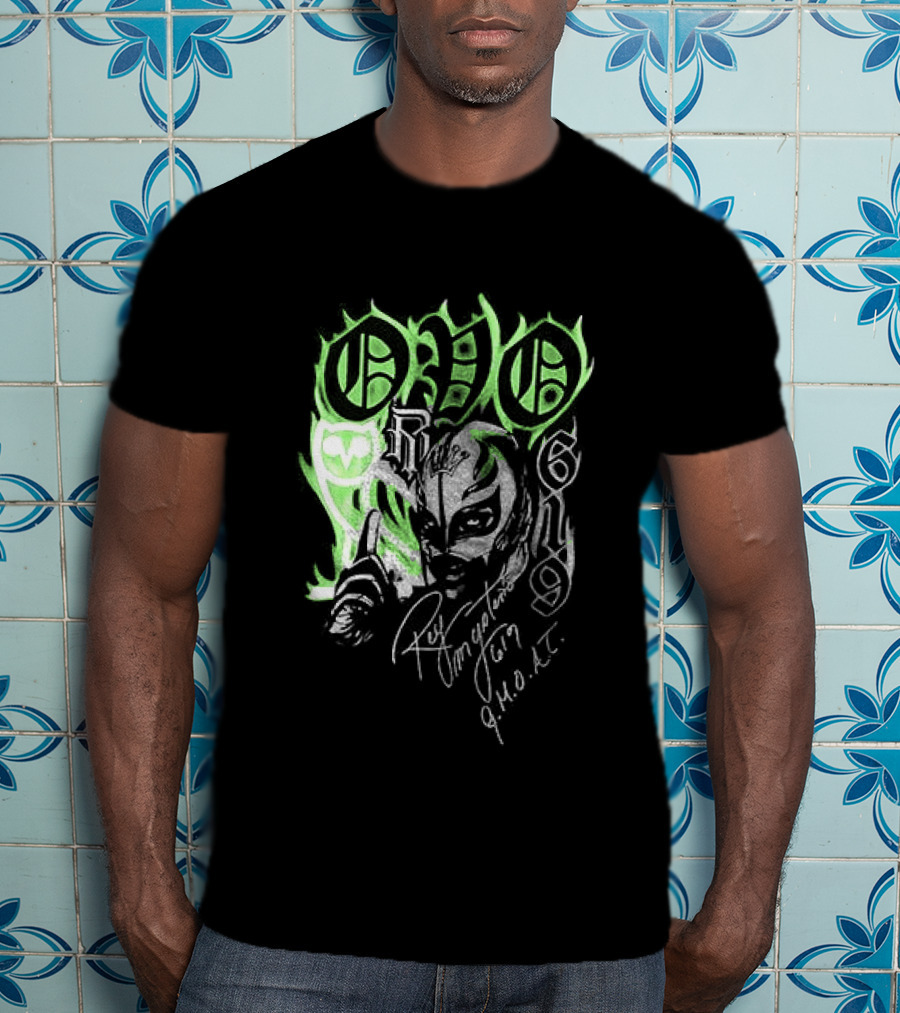 OVO WWE Wrestlemania 42 Las Vegas Rey Mysterio Celebration T-Shirt