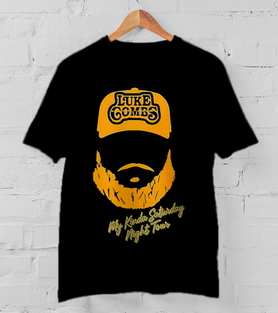 Green Bay Packers Luke Combs My Kinda Saturday Night Tour T-Shirt