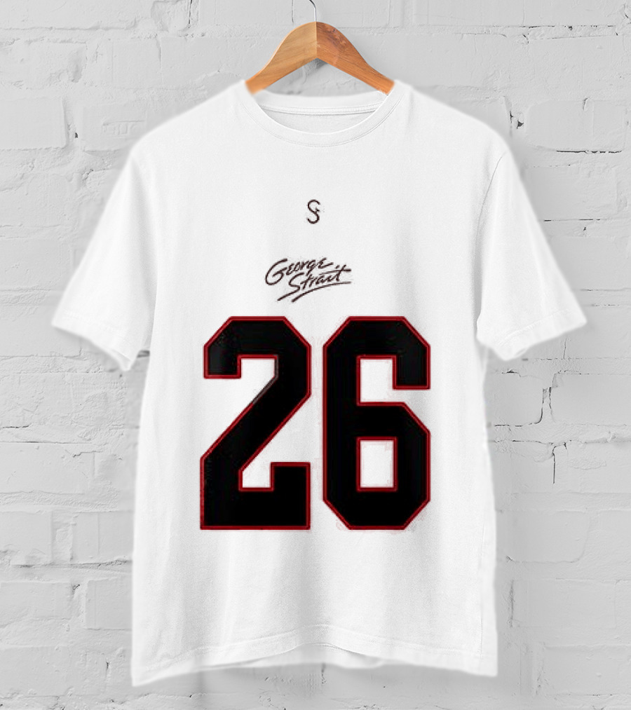 George Strait Texas Tech 26 T-Shirt
