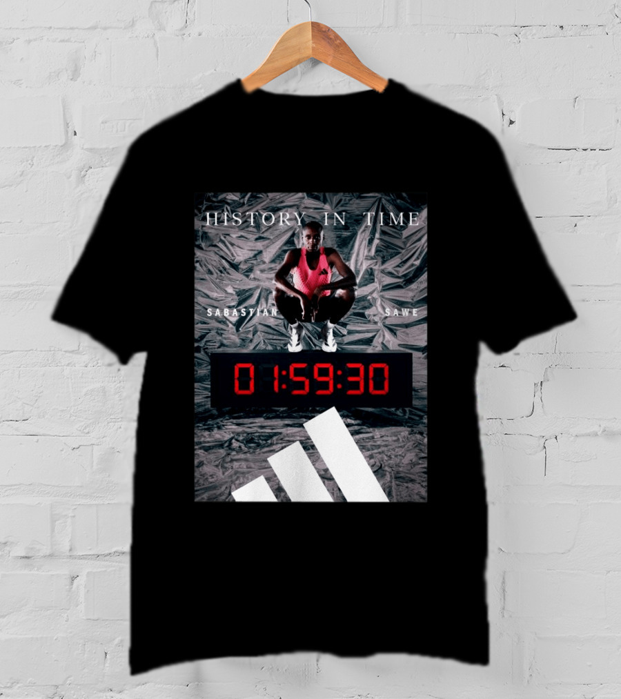 Sabastian Sawe History In Time Marathon 01:59:30 T-Shirt