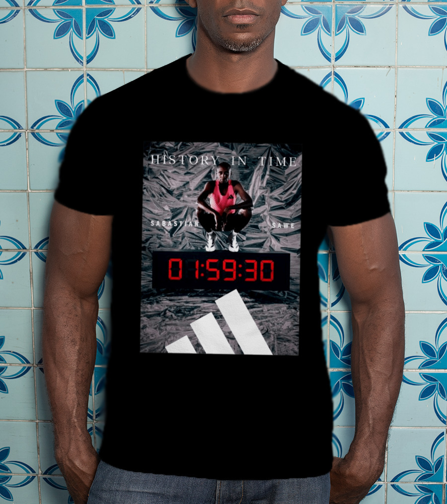 Sabastian Sawe History In Time Marathon 01:59:30 T-Shirt
