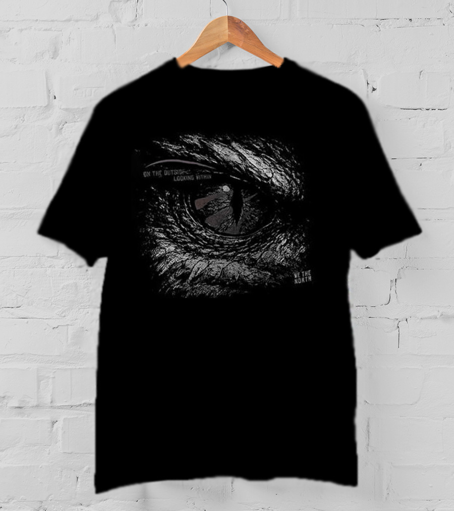 Toronto Raptors On The Outside Looking Within We The North Eye Sketch T-Shirt