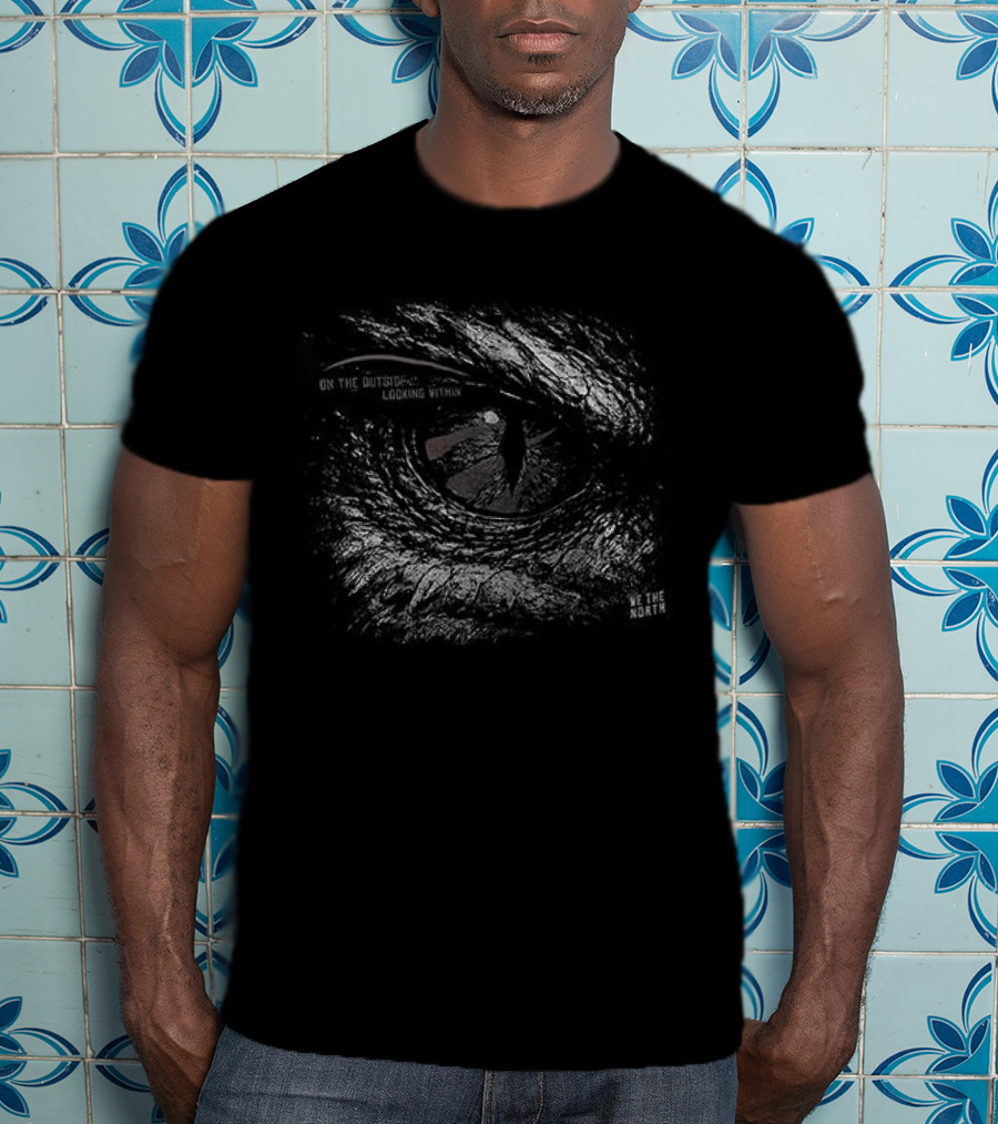 Toronto Raptors On The Outside Looking Within We The North Eye Sketch T-Shirt
