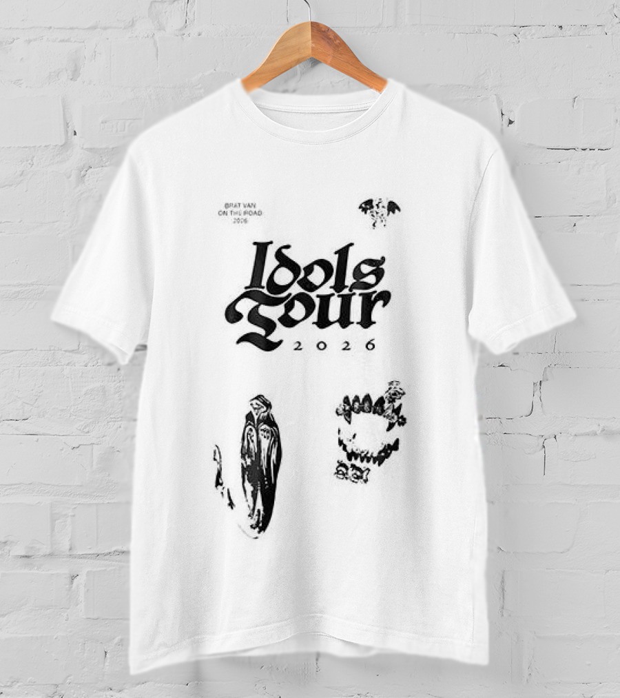 Yungblud Idols The World Tour Dates Look South Drink North T-Shirt