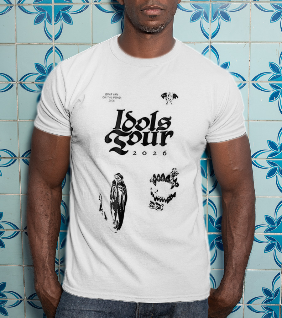 Yungblud Idols The World Tour Dates Look South Drink North T-Shirt