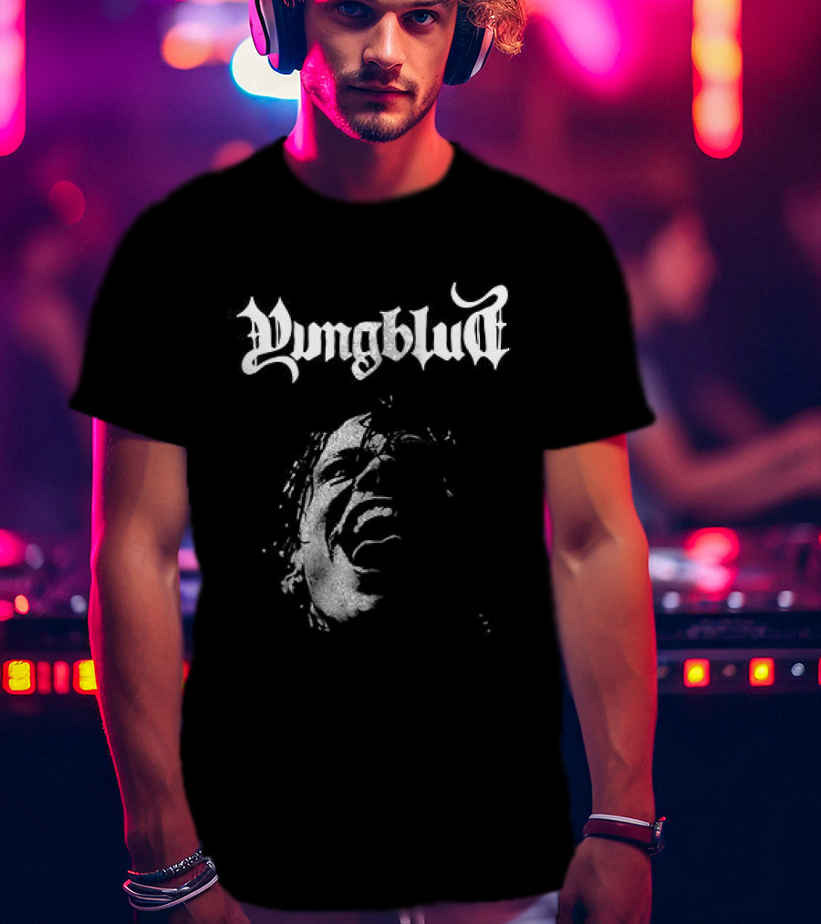 Yungblud Idols The World Tour Wing Face T-Shirt