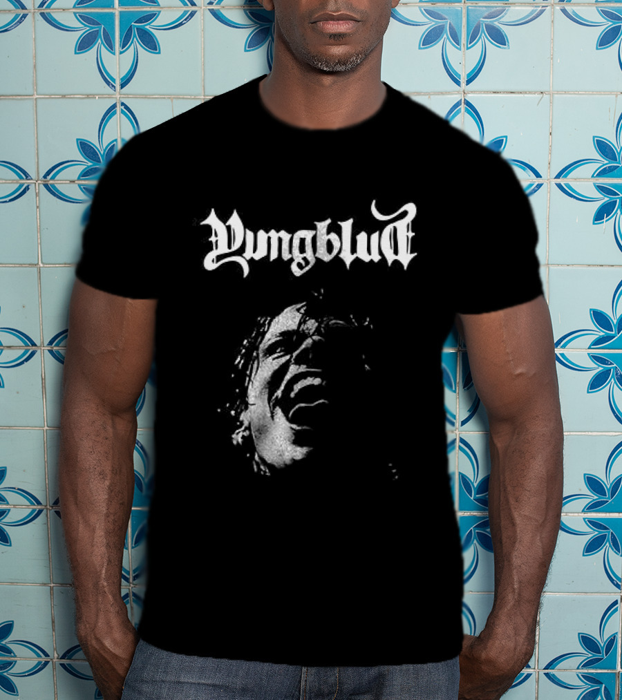 Yungblud Idols The World Tour Wing Face T-Shirt