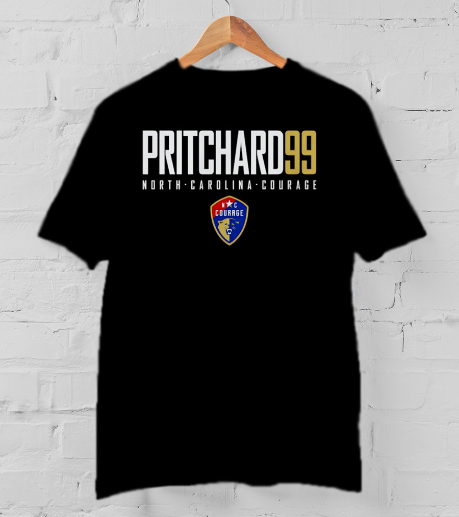 Pritchard 99 North Carolina Courage NC Courage T-Shirt